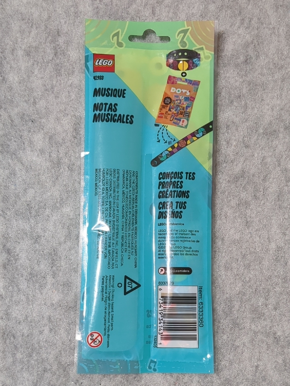 LEGO Dots Music Bracelet Building Set 41933 NEW - Picture 4 of 4